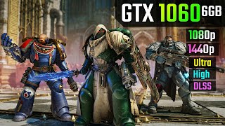 Warhammer 40K Space Marine 2  GTX 1060 6GB  1080p 1440p FSR2 [upl. by Nairadal]