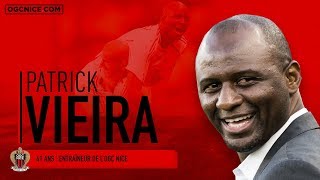 OGC Nice 201819  Présentation de Patrick Vieira [upl. by Meier]