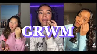 GRWM TIKTOK COMPILATION 🌅 [upl. by Ylac54]