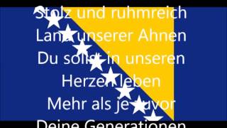 Nationalhymne von BosnienHerzegownia deutsche Übersetzung [upl. by Ajaj]