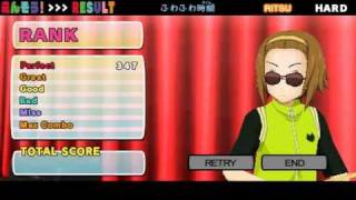 PSP【KON】Fuwa Fuwa Time Extra HARD Perfect  Ritsu [upl. by Morez]