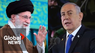 Khamenei says Iran weighing response to attack as Netanyahu states Israel quotfulfilled its promisequot [upl. by Misti]