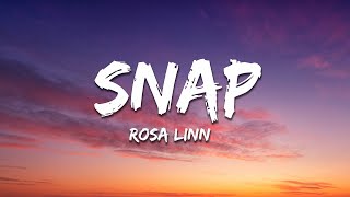 Rosa Linn  SNAP Lyrics [upl. by Lanni]