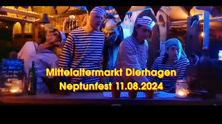 Mittelaltermarkt Dierhagen Neptunfest 2024 [upl. by Pietro]