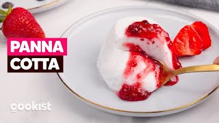 PANNA COTTA super CREMOSA la RICETTA FACILE per farla in casa 😍 [upl. by Ennoryt354]