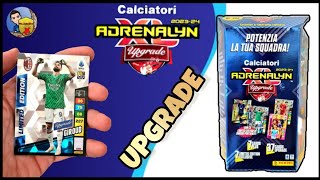 🇮🇹 NEW CALCIATORI ADRENALYN XL UPGRADE BOX 202324  È USCITA LA CARD DI GIROUD PORTIERE 😱🤣 [upl. by Lemahs]