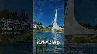 The story of the Sundial Bridge in California 🌁 shorts [upl. by Pheni]