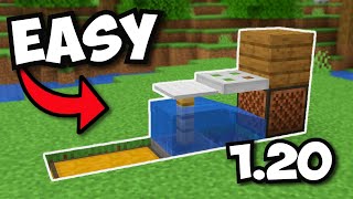 Minecraft AFK Fish Farm  120 Tutorial [upl. by Barbara-Anne]