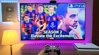 Efootball 2024 Season 2 PS4 Slim [upl. by Mudenihc]