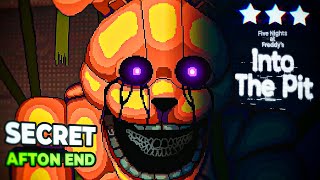 I 100 beat FNAF Into the Pit amp the SECRET ENDING is HAUNTING [upl. by Noam]