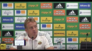 Pressekonferenz nach dem 30 vs Mattersburg [upl. by Odie]