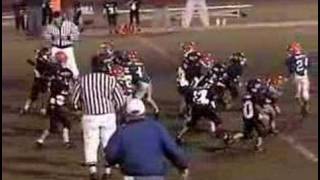 Offensive Tackle Highlights 7 year old [upl. by Bonnette732]