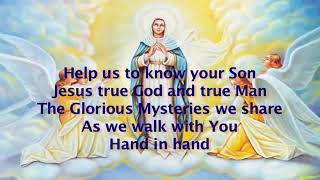 WEDNESDAY amp SUNDAY GLORIOUS MYSTERIES HOLY ROSARY Mother Mary Pray for Us [upl. by Lyndell]