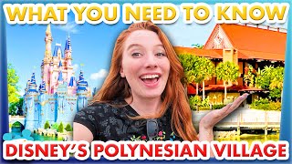 What You Need To Know Before You Stay At Disneys Polynesian Village Resort [upl. by Alyose]