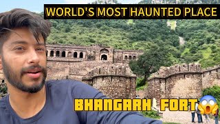 BHANGARH FORT WORLD’S MOST HAUNTED PLACE  SHIVAM KHURANA VLOGS [upl. by Ettenaj]