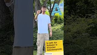 So geht das Alphabet in deutscher Gebärdensprache dgs gebärdensprache signlanguagevideos [upl. by Inus]