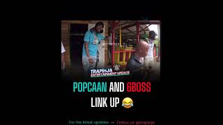 6boss and Popcaan link up 😂 [upl. by Keviv]