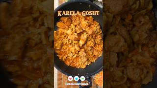 Karela Gosht shorts ytshorts classiccuisine food recipe cooking viralvideo trending food f [upl. by Elleimac841]