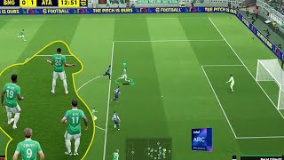 33 Atalanta BC Efootball Pc Pes BD Gameplay [upl. by Bromley473]