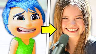 7 YouTubers Behind The Voices Salish Matter Inside Out 2 DanTDM [upl. by Araes]