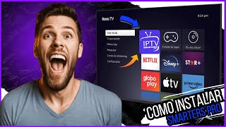 ROKUTV COMO INSTALAR SMARTERS PRO OU QUALQUE APLICATIVO NA ROKU TV VEJA FOI SENSACIONAL😱🥶 [upl. by Emelita]