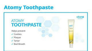 Atomy toothpaste testimonial [upl. by Eliam]