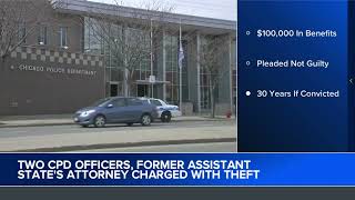 2 CPD officers former Cook Co assistant states atty face charges [upl. by Unity]