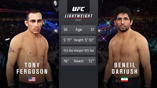 TONY FERGUSON VS BENEIL DARIUSH FULL FIGHT UFC 262 [upl. by Columbine]