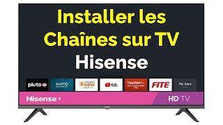 Comment installer les chaînes sur TV Hisense [upl. by Eanar]