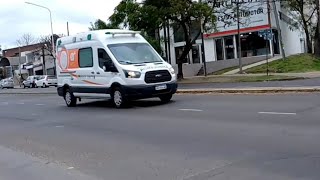 Ambulancias en Emergencia por la ciudad de Paraná mini compilación [upl. by Digirb532]