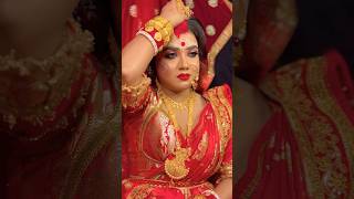 Bengali bridal makeup makeupmakeup tutorialmakeup videomakeup walamakeup kit [upl. by Enneyehc]