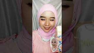 makeup kak fauzana 🥰 maaf kalo banyak kekurangan  tidak mirip 🤭 fyp makeupfauzana [upl. by Hayilaa844]