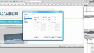 How to make a website in Dreamweaver using Div tags and CSS part 1 [upl. by Bunde]