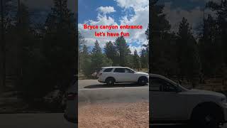 entering Bryce Canyon National [upl. by Bogoch458]