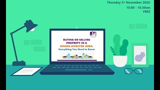 Buying or Selling Property in a Radon Affected Area  A UK Radon Association Webinar [upl. by Iggep]