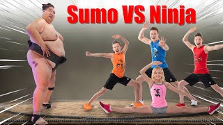 Ninjas VS Sumo The Complete Challenge [upl. by Burkitt]