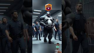 imprisoned 🤣🤣🤣  Spiderman vs Venom vs Captain America shorts shortvideo brawlstars funny ai [upl. by Tracee342]