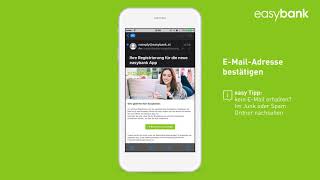 easybank App Registrierung amp Login [upl. by Kcirrej]
