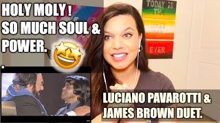 Reacting to LUCIANO PAVAROTTI and JAMES BROWN  ITS A MANS WORLD  Music Reaction Video [upl. by Merat]