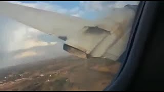 VIDEO Final moments of fatal plane crash caught on camera by passenger [upl. by Htenek928]