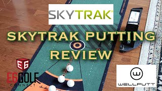 Skytrak Golf Simulator  Putting Review w E6 Connect [upl. by Ailahtan]