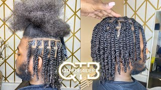 QTHEBRAIDER Double Strand Twist VERY DETAILED Male Edition [upl. by Gersham100]