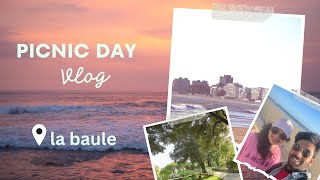 La BauleEscoublac  Parc des Dryades  Beach  daily vlog  Picnic  indian couple in France [upl. by Oos]