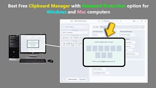 Best Free Clipboard Manager with Password Protection option for Windows and Mac computers [upl. by Orman]