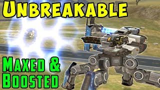 Unbreakable Mk2 Boosted Ancile Avenger Raijin  War Robots Gameplay WR [upl. by Nerhe146]