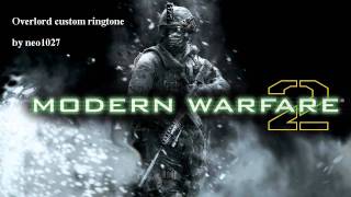 Call of Duty Modern Warfare 2  Overlord ringtone [upl. by Akerley]