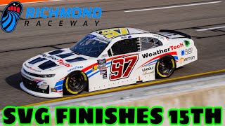 Shane van Gisbergen finishes 15th at Richmond in uneventful day late strategy call doesn’t work out [upl. by Ahtoelc296]