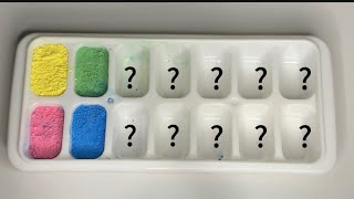 Making ten colour from yellowpinkgreen and blue colour satisfying colourmixing tutorial [upl. by Katuscha]