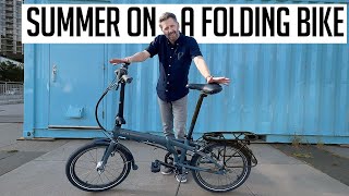 Whats a folding bike good for anyway My summer with a Tern Link D7i [upl. by Gottuard]