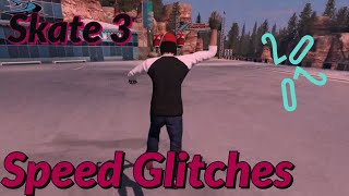 ALMOST EVERY SPEED GLITCH IN SKATE 3  Tutorial [upl. by Leeann]